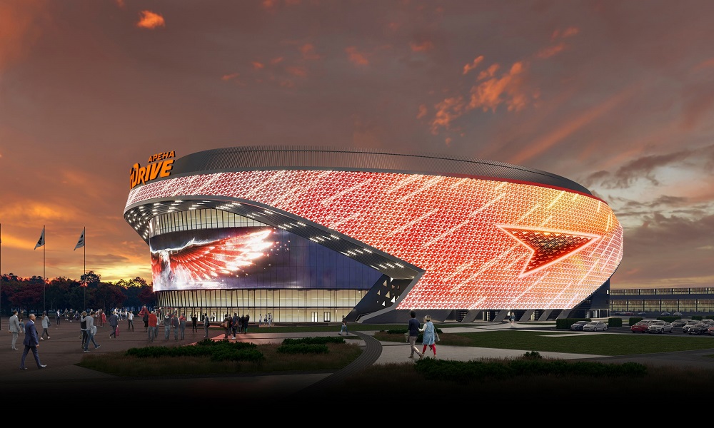 В Омске новую «G-Drive Арену» передали в концессию на 99 лет 