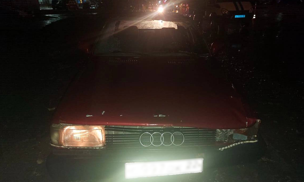 В Омске водитель Audi насмерть сбил пешехода