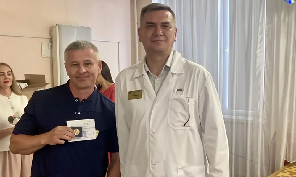 Заведующий травматологией БСМП №1 удостоен знака «Отличник здравоохранения Омской области»