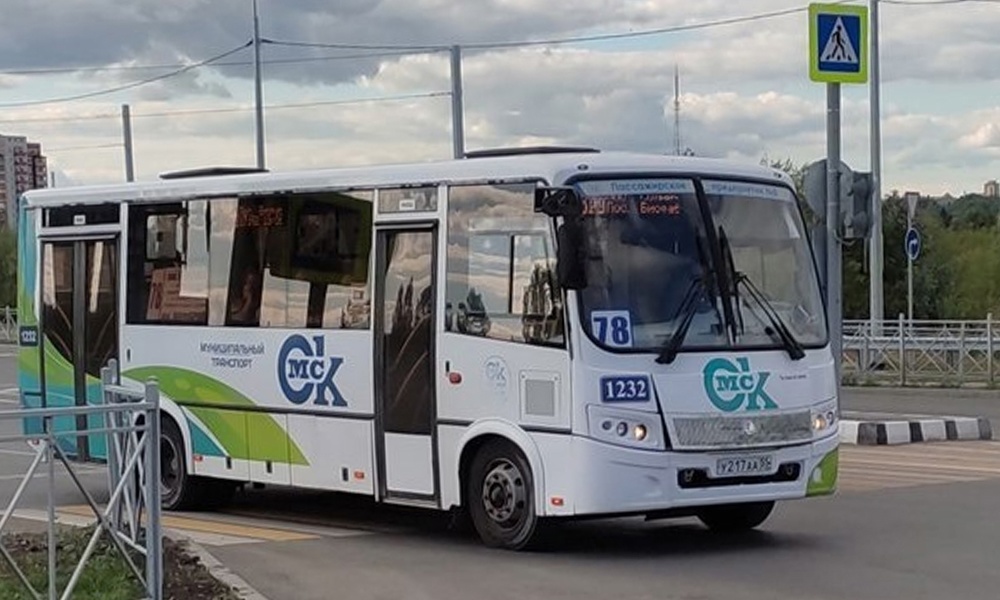 На омском маршруте № 78 добавились два автобуса 