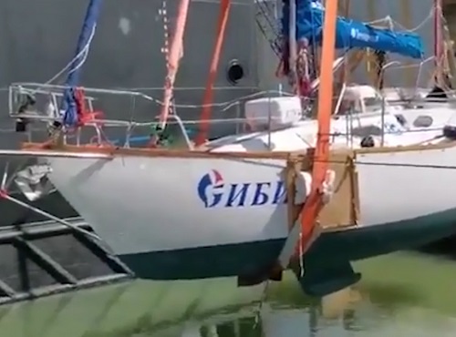Омская яхта "Сибирь" приплыла в Рио-де-Жанейро