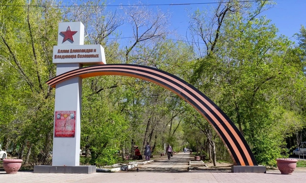 В Омске весной начнут благоустраивать сквер братьев Сазоновых