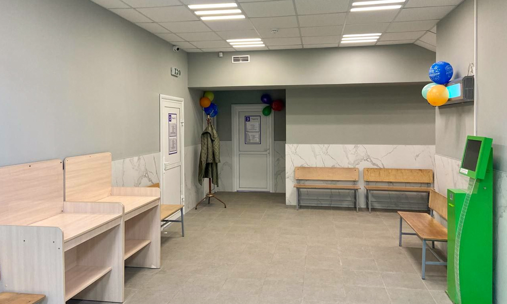 Детская поликлиника в Кировском округе приняла 7 тысяч пациентов после ремонта