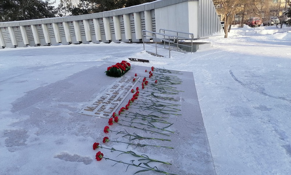 В Омске на Бульваре Победы прошло патриотическое мероприятие 