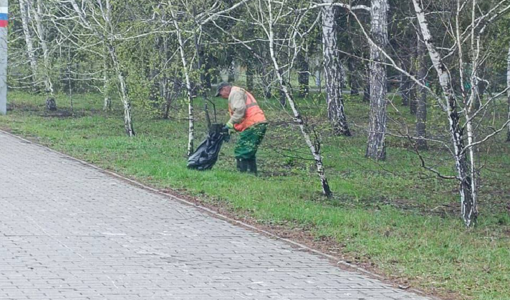 Мэр Омска Сергей Шелест рассказал об уборке города во время и после празднования Дня Победы