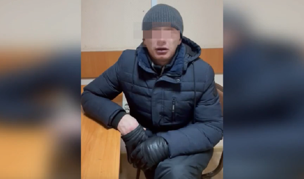  Житель Таврического района угнал машину скорой помощи и застрял на ней в снегу [ВИДЕО]