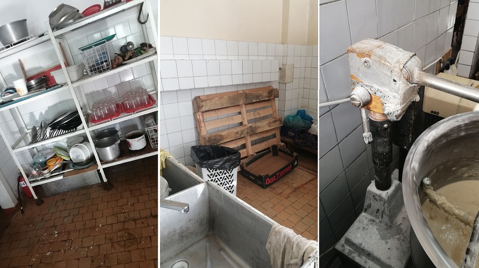 Омичи в соцсетях пожаловались на тараканов в пищеблоке педагогического колледжа