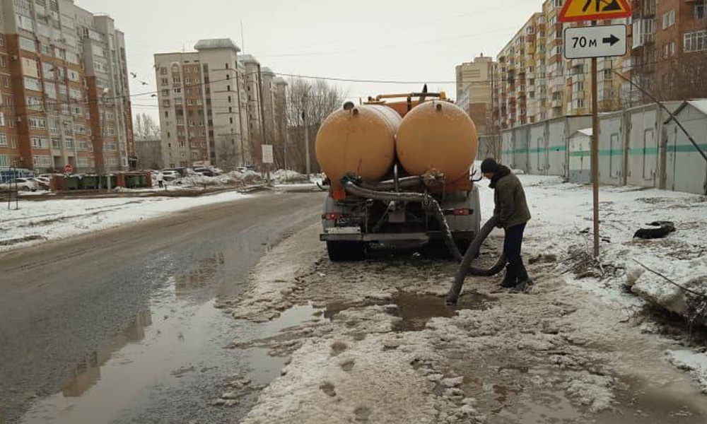 Городские дорожные службы будут ликвидировать последствия снегопада даже в ночное время
