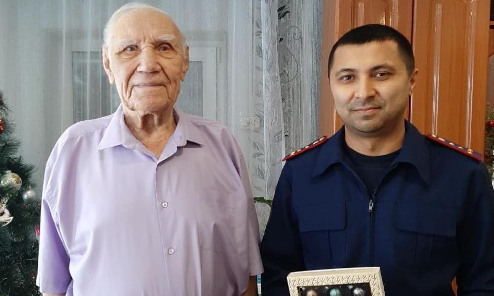 В Омской области ветеран Великой Отечественной войны отметил столетний юбилей
