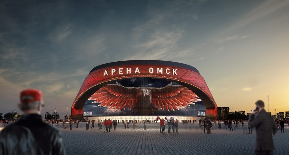 На площадку будущей "Арены Омск" заехала первая техника