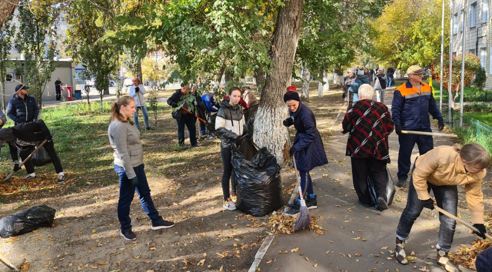 Более 60 тысяч омичей поучаствовали в общегородском субботнике 7 октября