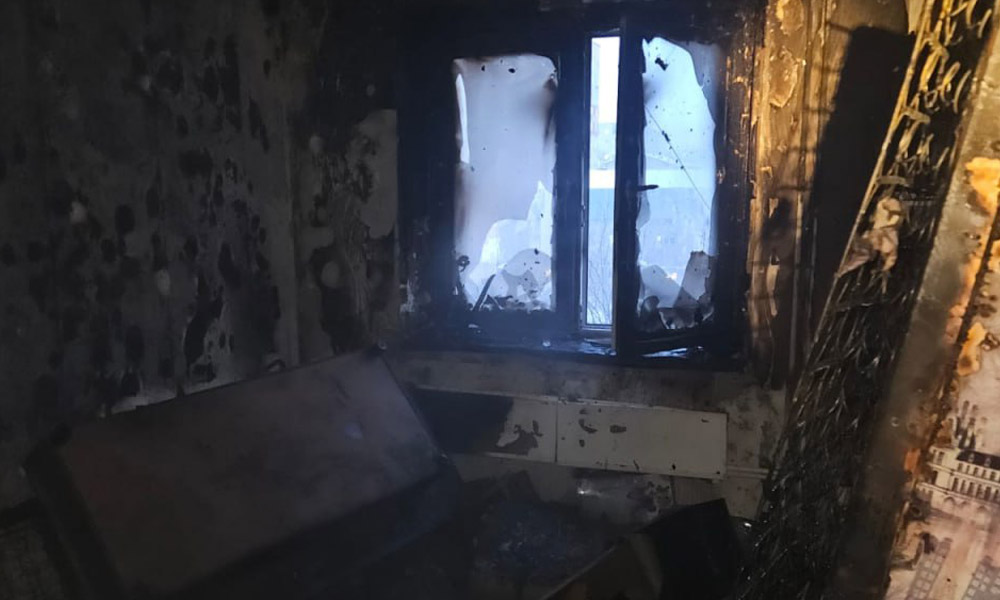 Пожилой омич устроил пожар в квартире, чтобы отомстить жене
