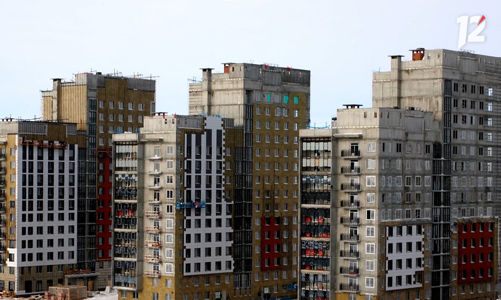 В Омской области план по жилищному строительству выполнен почти на 50%