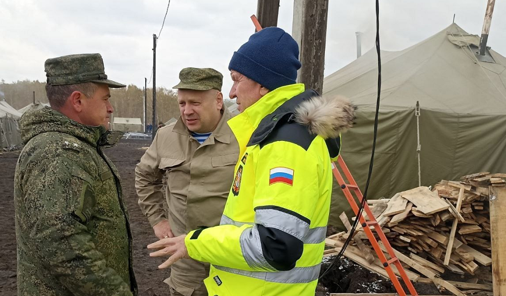 Мэр Омска Сергей Шелест поделился впечатлениями о визите в полевой лагерь Омского автобронетанкового института